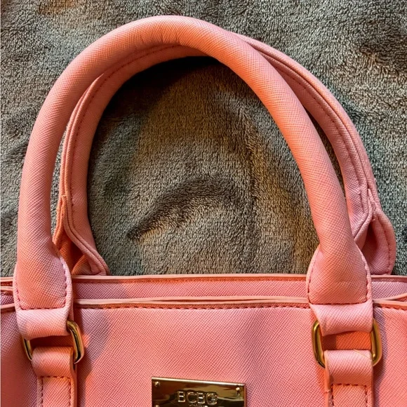 Stylish Pink BCBG Women's Handbag - Picture 3 of 9